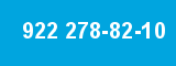 922 278-82-10 922 278-82-10
